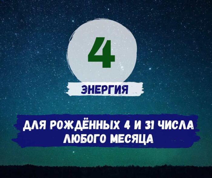 число рождения активация 1 Четвертое число рождения - активация