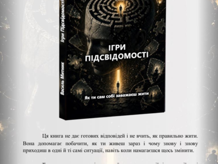 підсвідомості – книга. Василь Митник 1 1