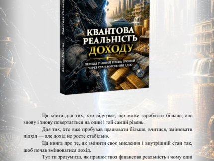 Реальність Доходу – книга. Василь Митник 1 1