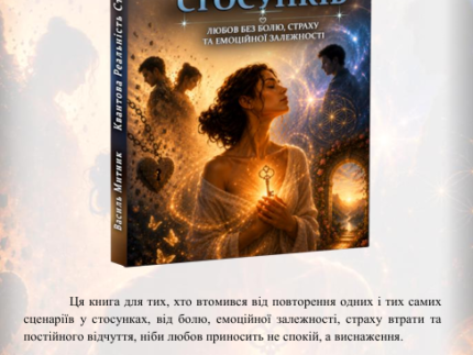 Реальність Стосунків книга. Василь Митник 1