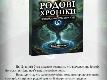 хроніки книга Єви Митник 1