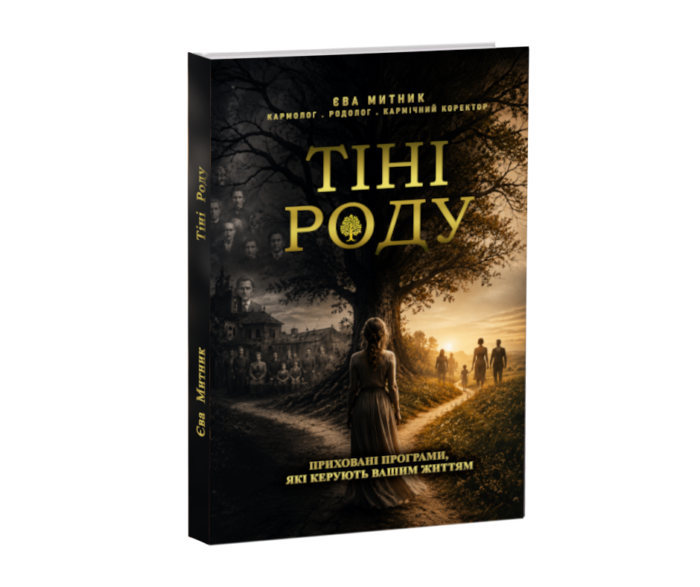 Тіні роду - укр книга Єви Митник..